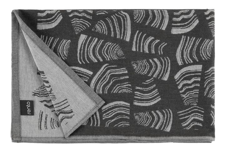 Rento Saunová osuška PINO 150 x 50 cm - čierna